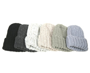 Quarry Toque, Hand Knit in Alpaca Merino Wool, soft and lightweight fall accessory