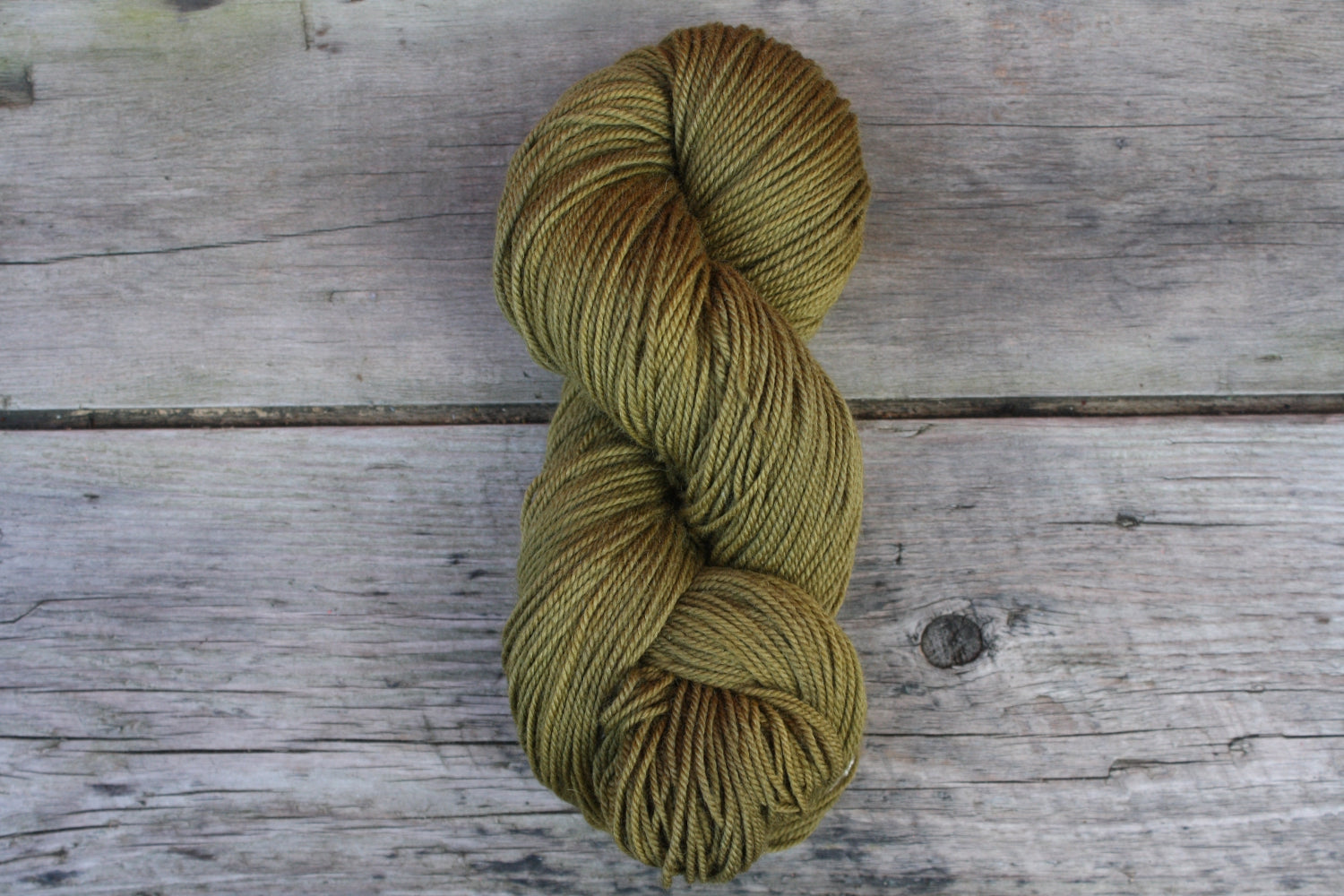 Woodland Merino Wool Yarn in Olive
