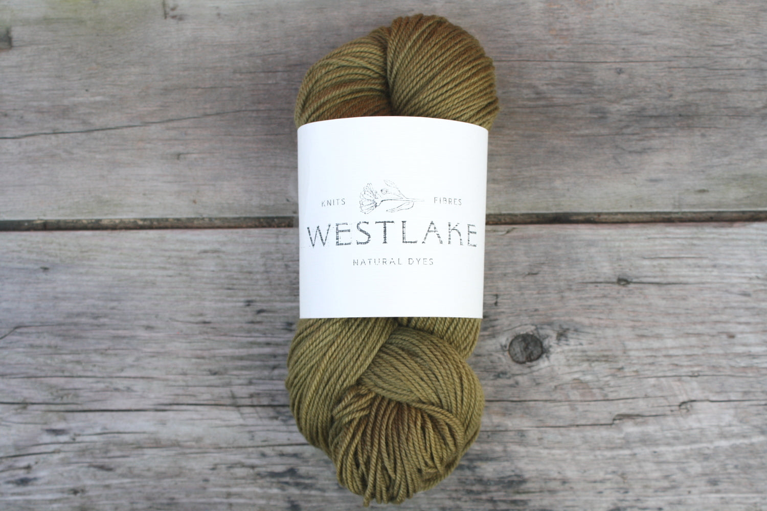 Woodland Merino Wool Yarn in Olive