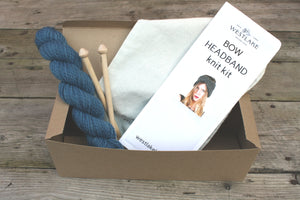 Westlake Bow Headband Knit Kit