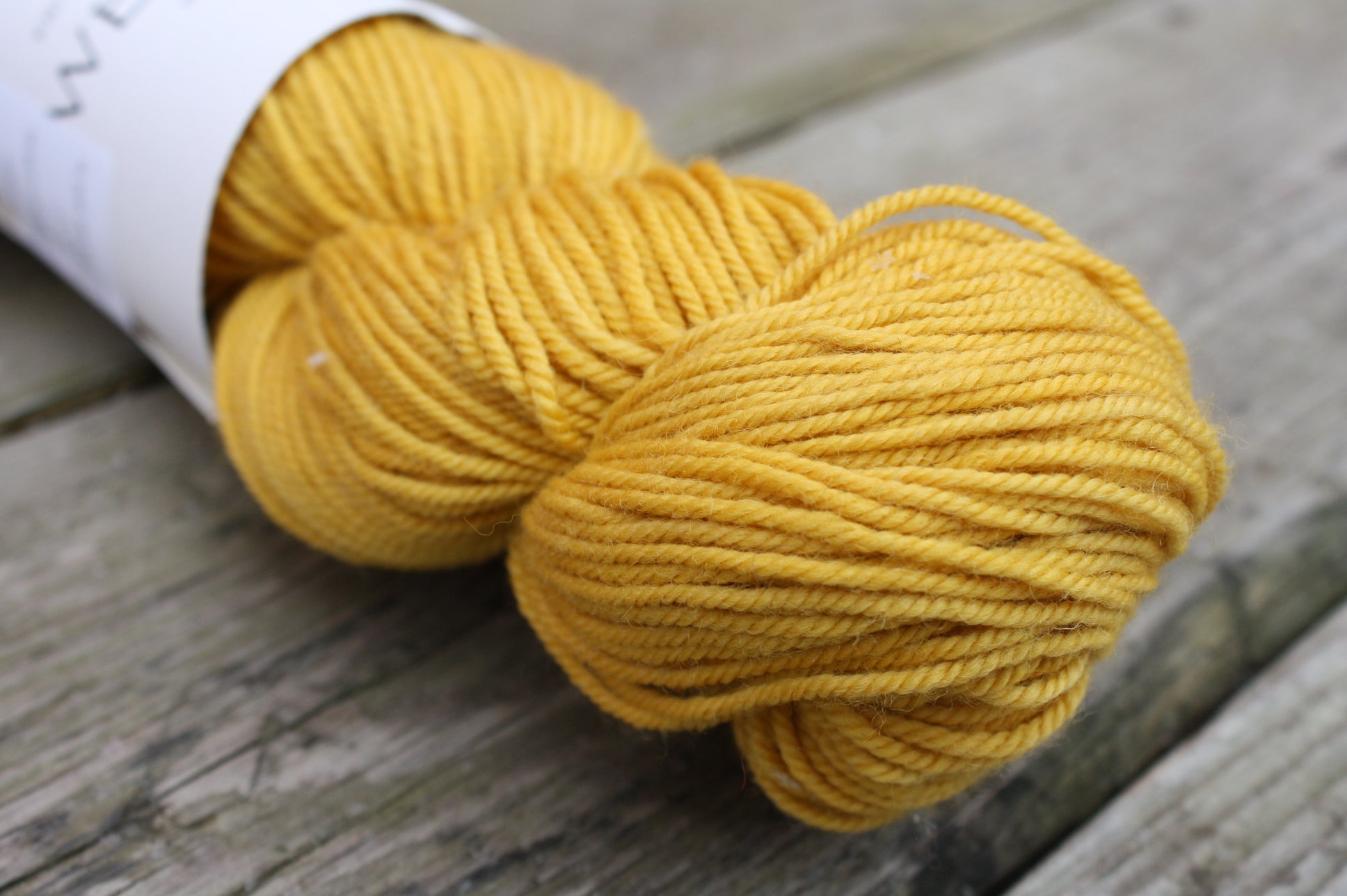 Mustard/ Woodland Merino Wool, DK