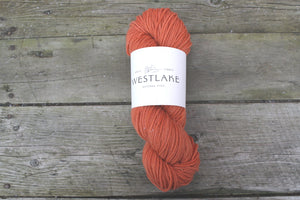 Thicket Canadian Raised Wool Yarn in Rust Red