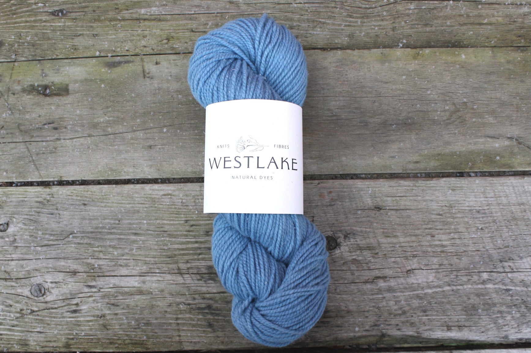Indigo Blue Canadian Raised Wool, Thicket Yarn Collection