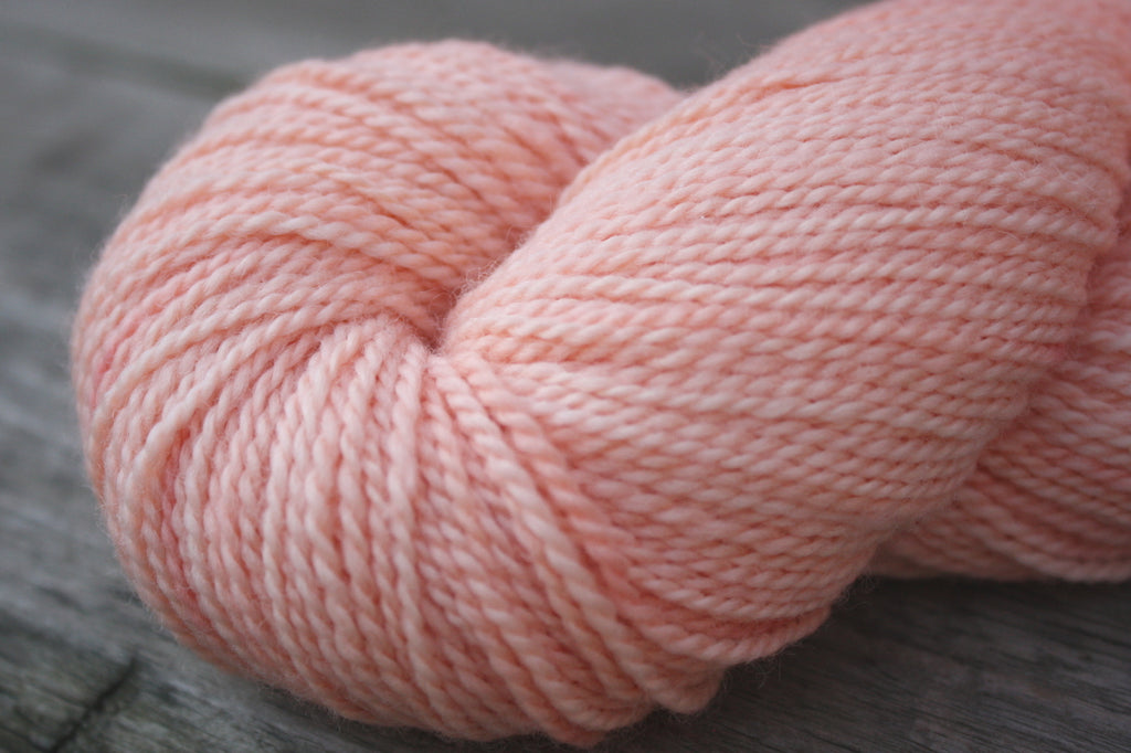 Coral/ Woodland Merino Wool, Fingering