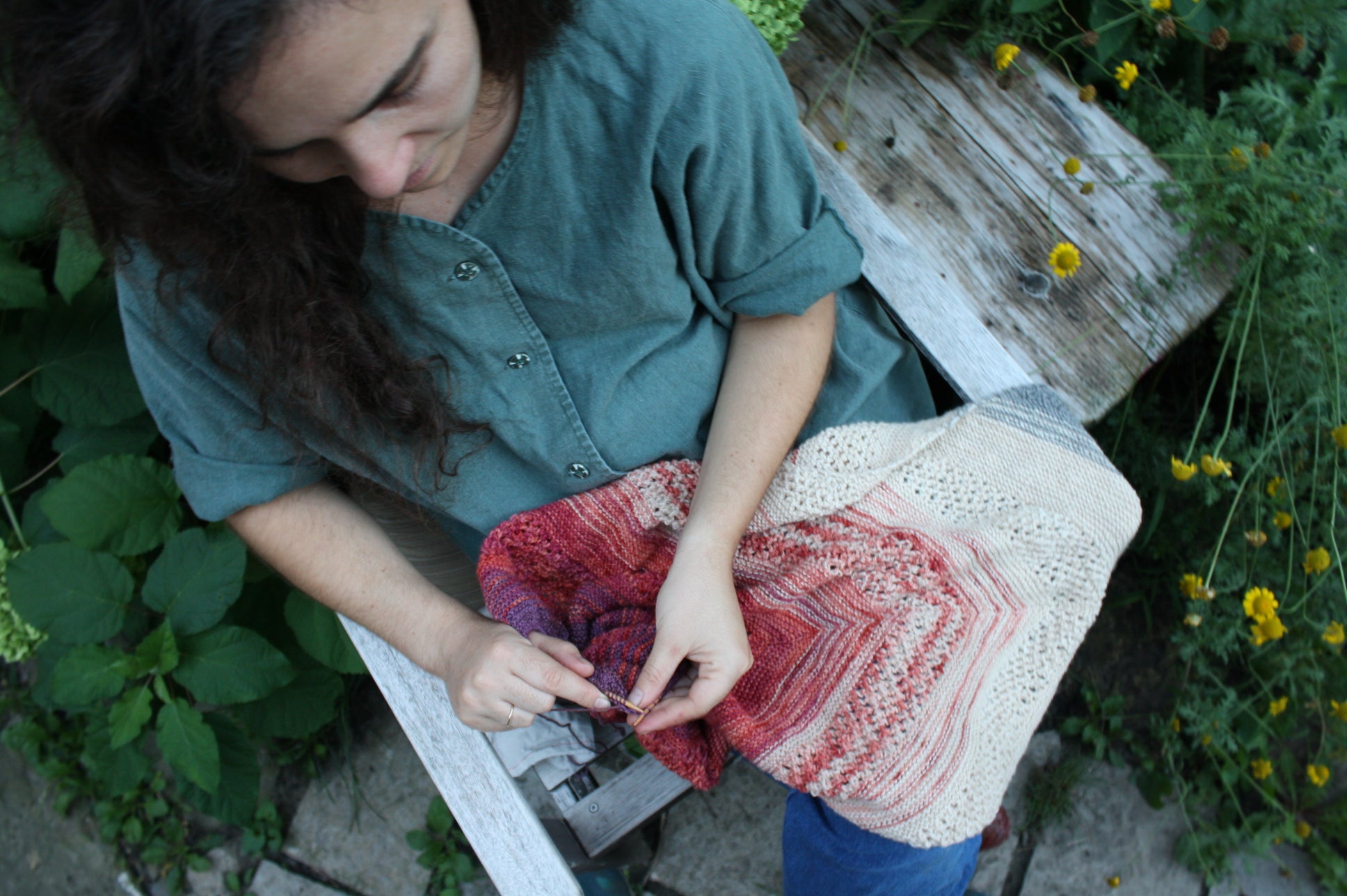Find Your Fade Shawl Knitting Kit
